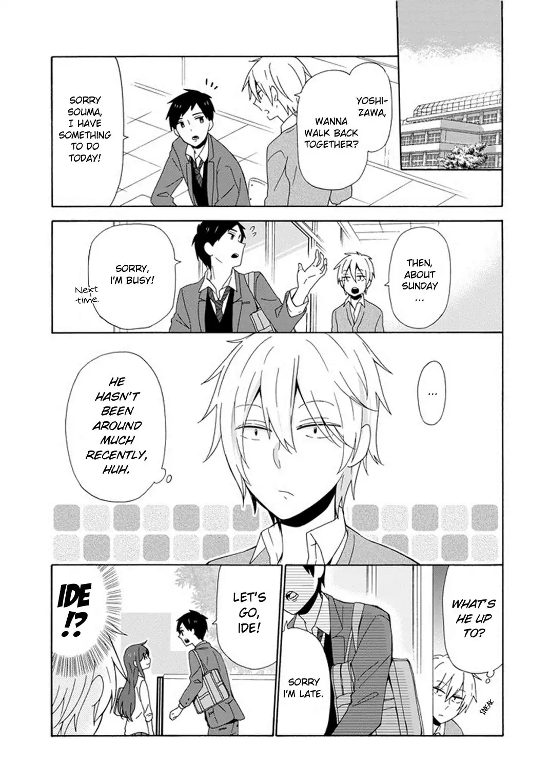 Kao ni Dasenai Yoshizawa-kun Chapter 3 10